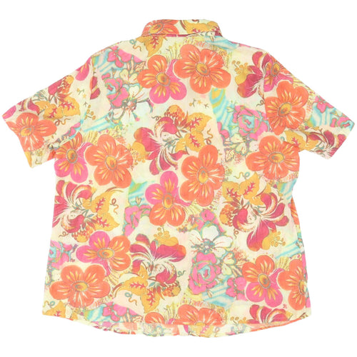 Tendenza Women’s Multicoloured Floral Button-Up Shirt, Size 14