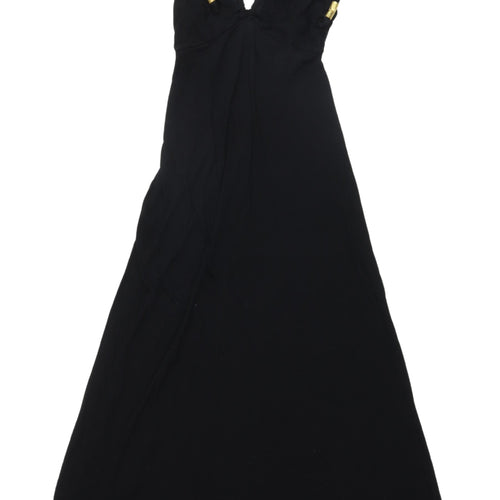 Next Women's Black Maxi Dress - Size 12 Casual Elegance