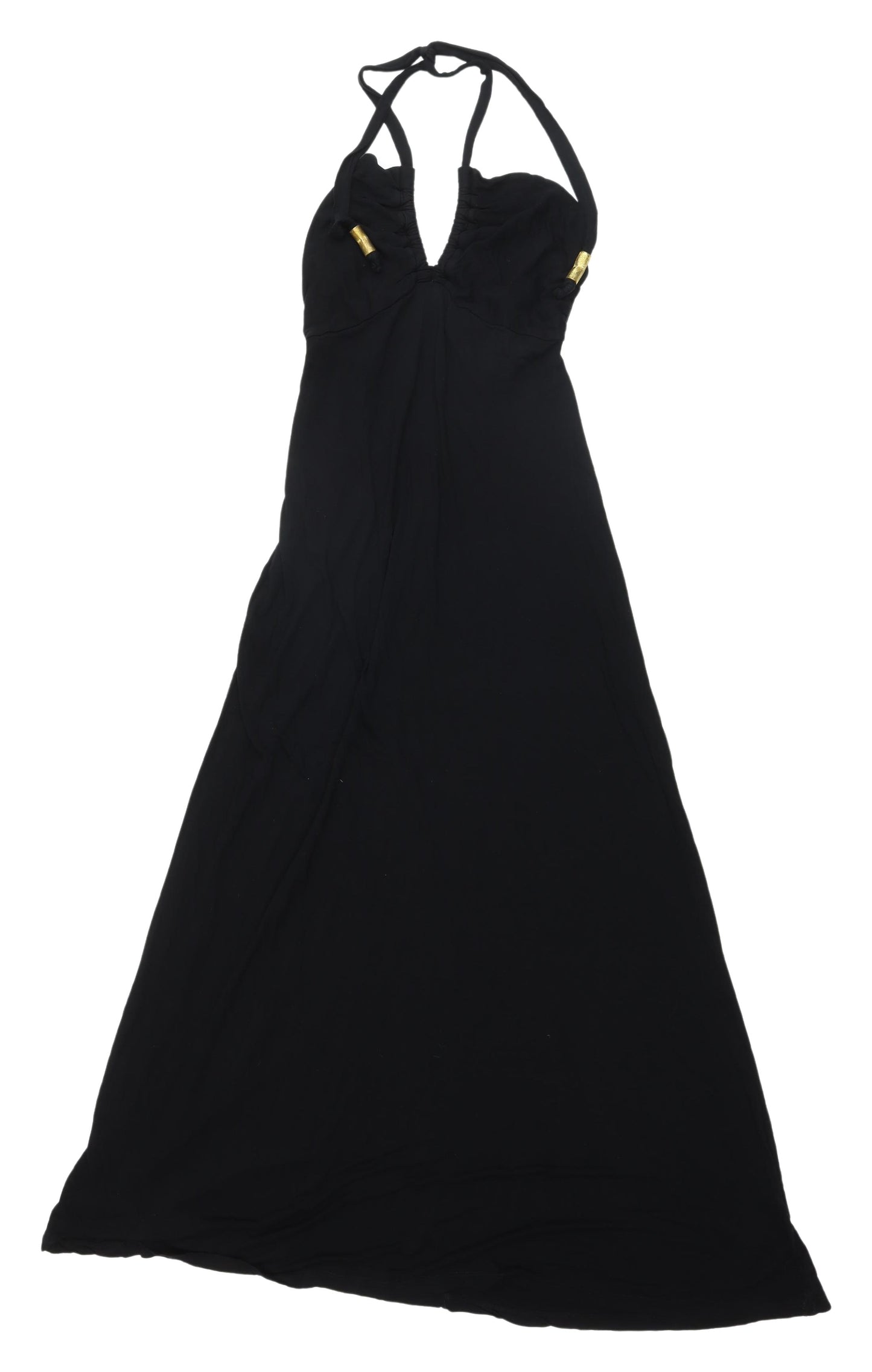 Next Women's Black Maxi Dress - Size 12 Casual Elegance