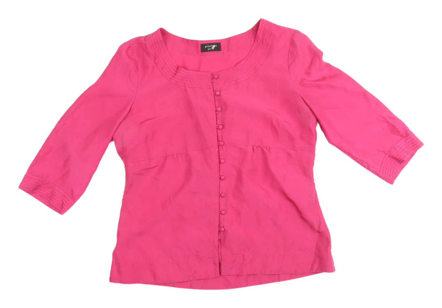 Principles Pink Silk Blouse, Women's Size 14