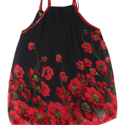 AX Paris Women's Floral Halter Tank Top Multicoloured Size 12