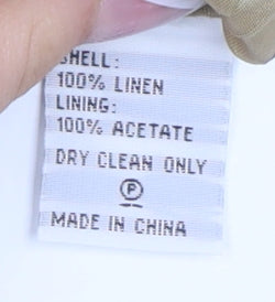 Laura Ashley Women Beige Shift Dress Size 8