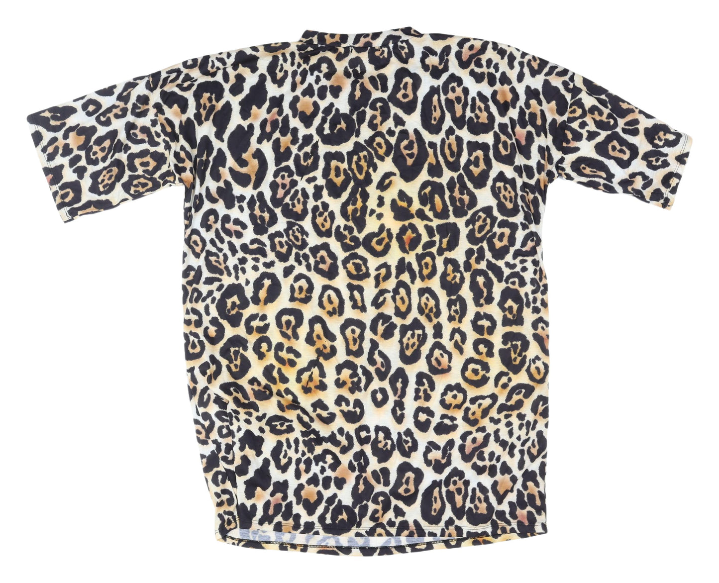 I SAW IT FIRST Women's Leopard Print T-Shirt Size 12