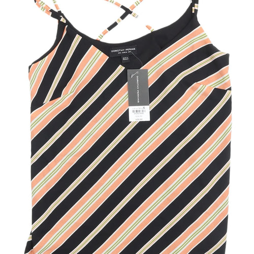 Dorothy Perkins Women's Multicoloured Camisole Tank Size 6