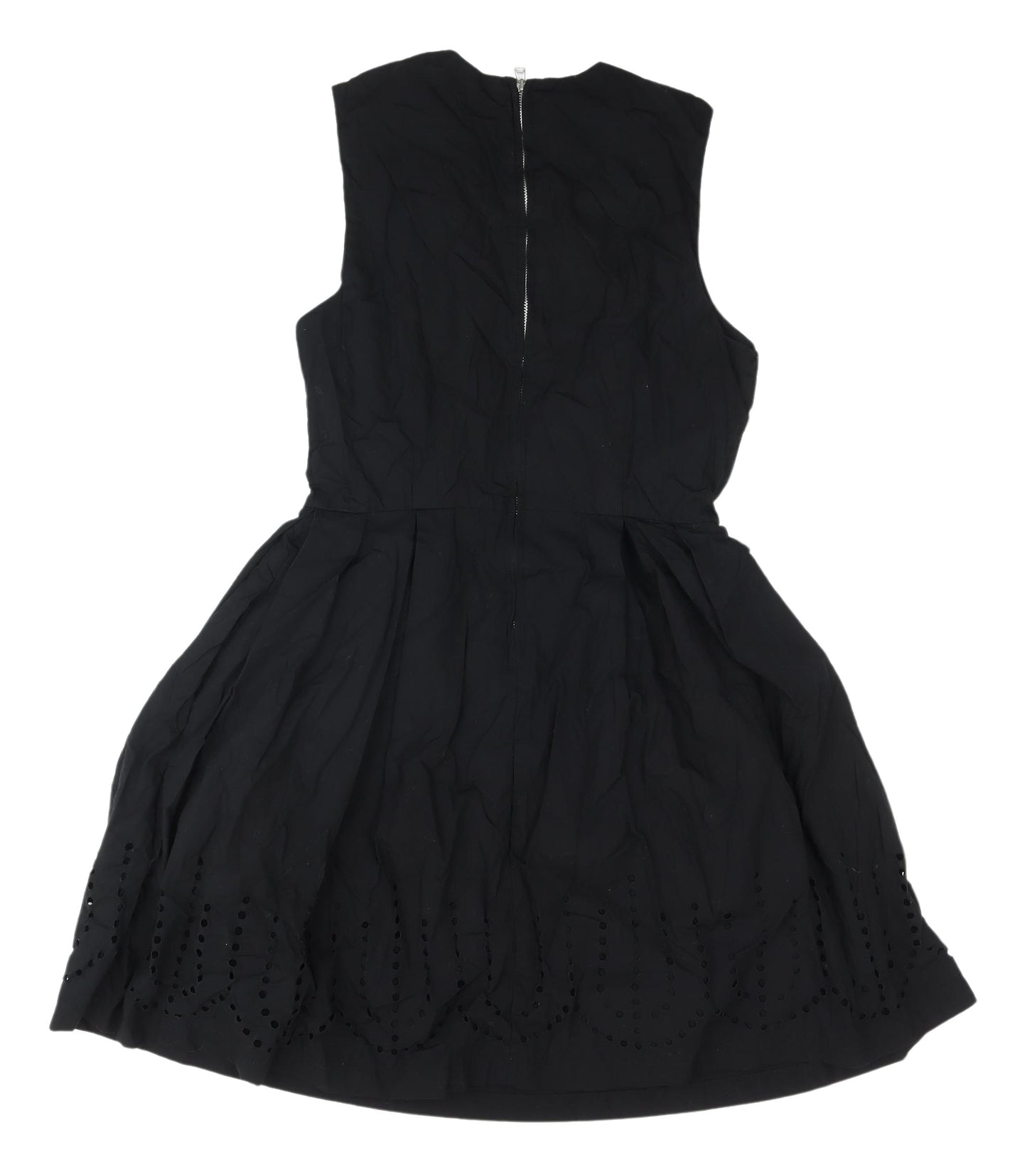 Gap Women's Black Fit & Flare Dress Size 10