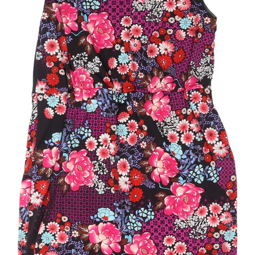 Grazia Women's Multicoloured Floral Dress Size 18