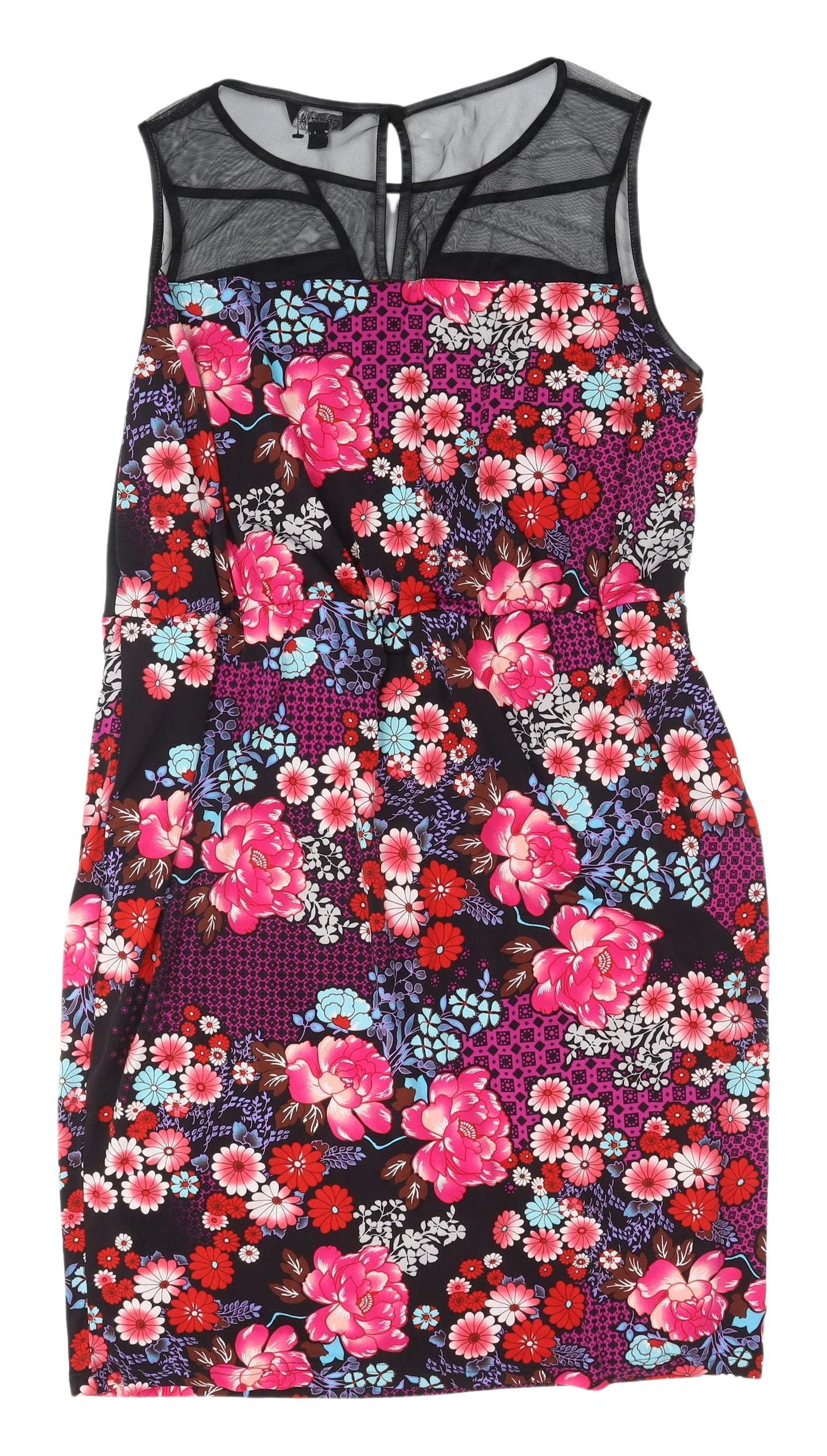 Grazia Women's Multicoloured Floral Dress Size 18