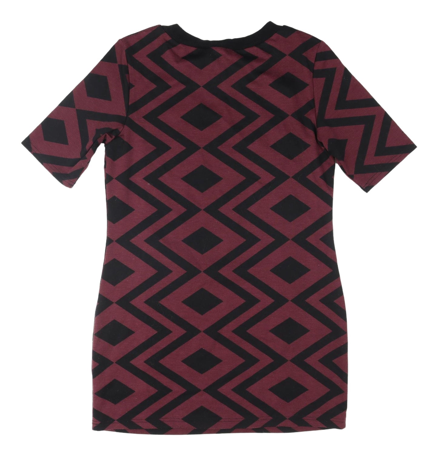 Dorothy Perkins Women's Geometric T-Shirt Dress, Size 12