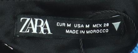 Zara Women’s Black Floral Bodycon Dress, Size M