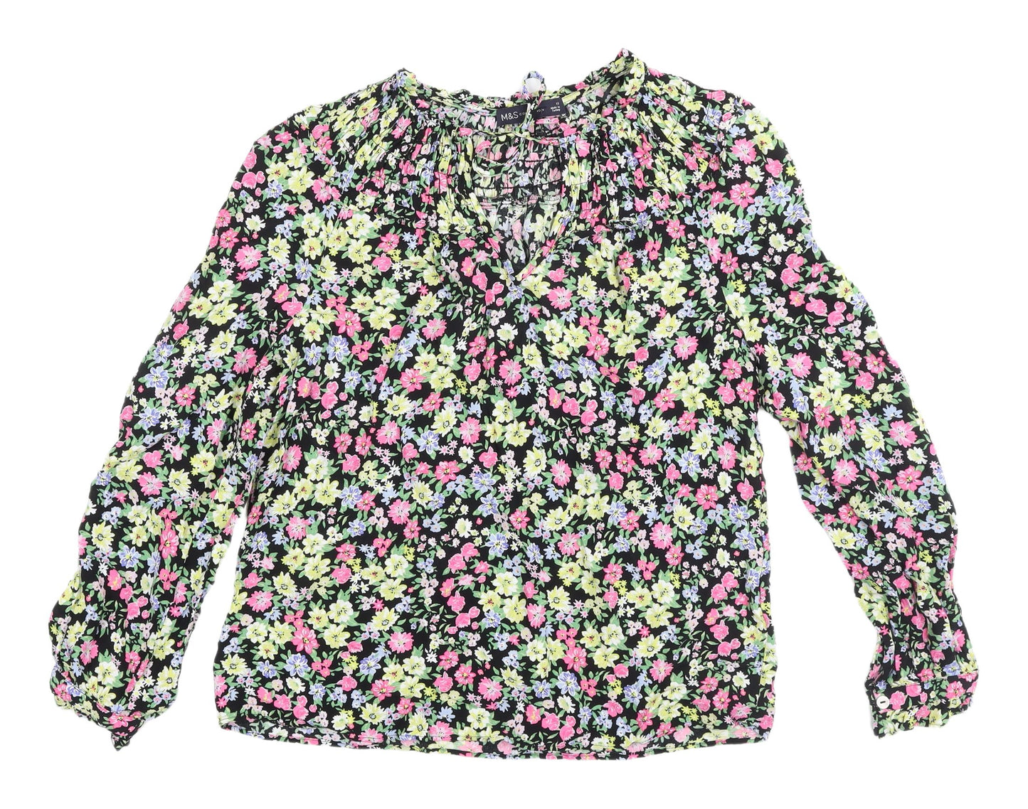 Marks and Spencer Women's Floral Blouse Size 12