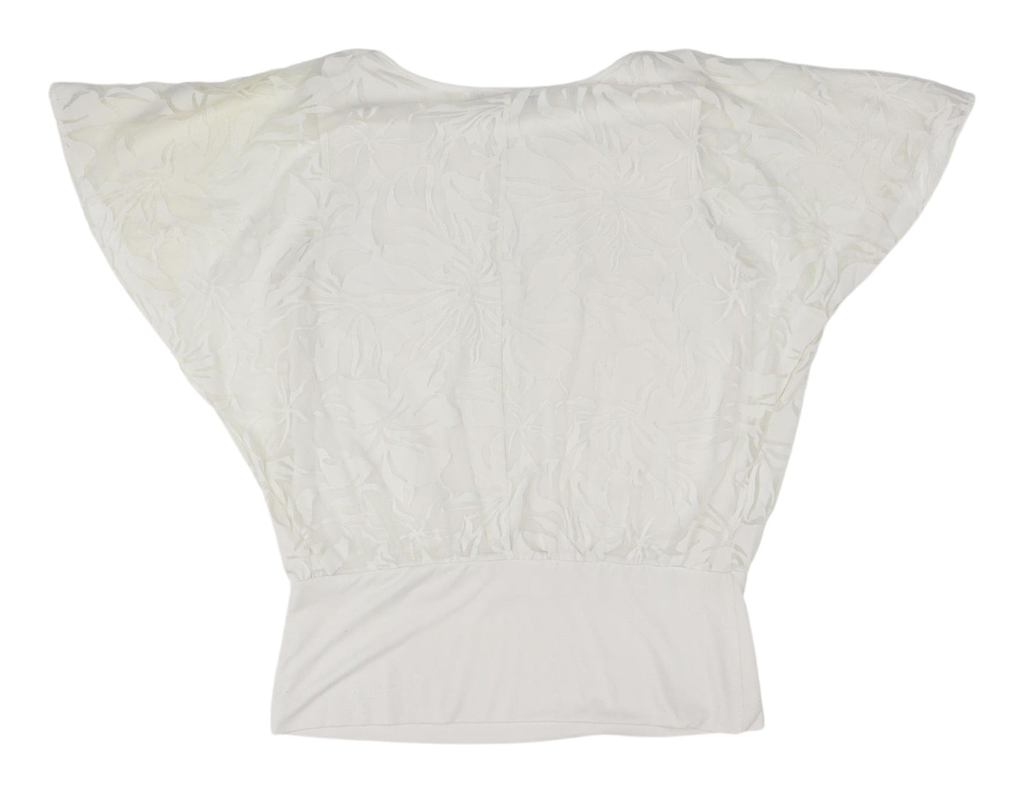 Roman Ivory Floral Blouse, Size 10, Women’s, Summer Style