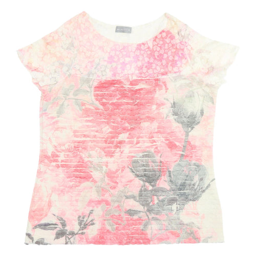 Per Una Women's Multicoloured Floral T-Shirt 14