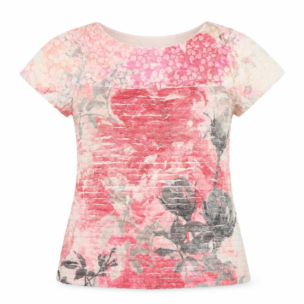 Front view of Per Una Women's Multicoloured Floral T-Shirt 14