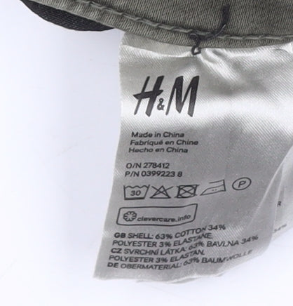 H&M Women's Green Jegging Jeans Size 32 Regular