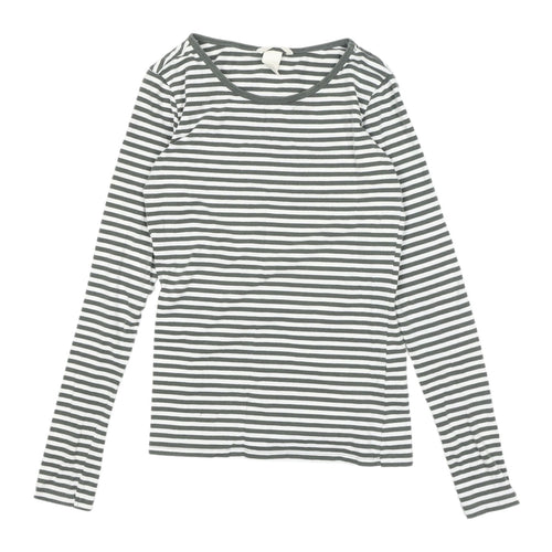 H&M Women's XS Striped Long Sleeve T-Shirt