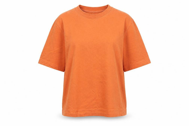 Uniqlo Women's Orange XS Basic T-Shirt, Casual Comfort