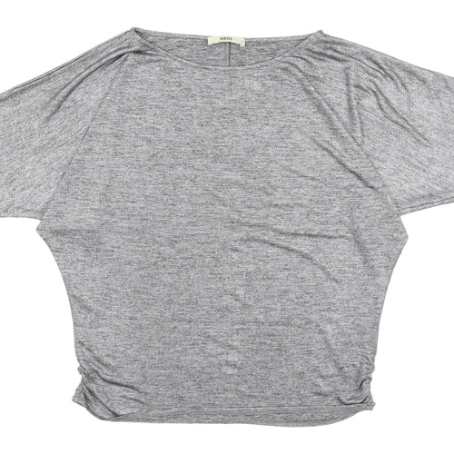 Oasis Women's Grey Basic T-Shirt, Size S