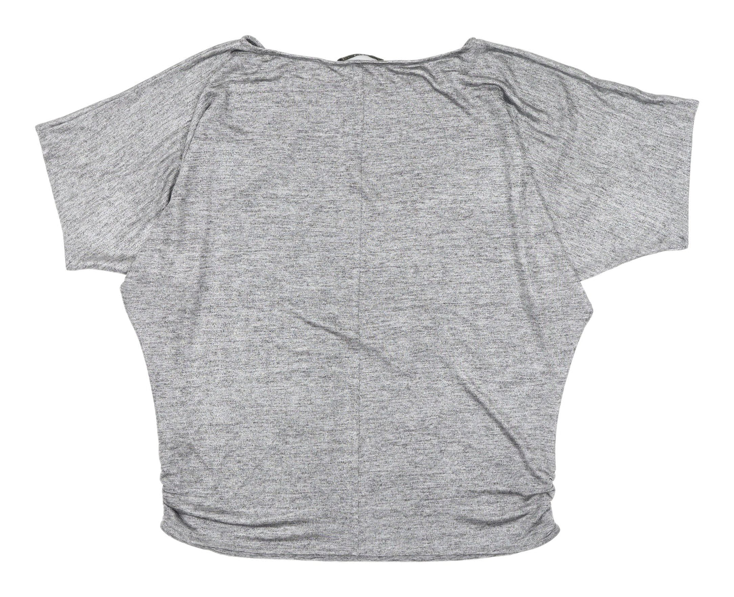 Oasis Women's Grey Basic T-Shirt, Size S