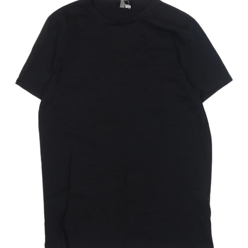 ASOS Men’s Black Graphic Print Cotton T-Shirt M