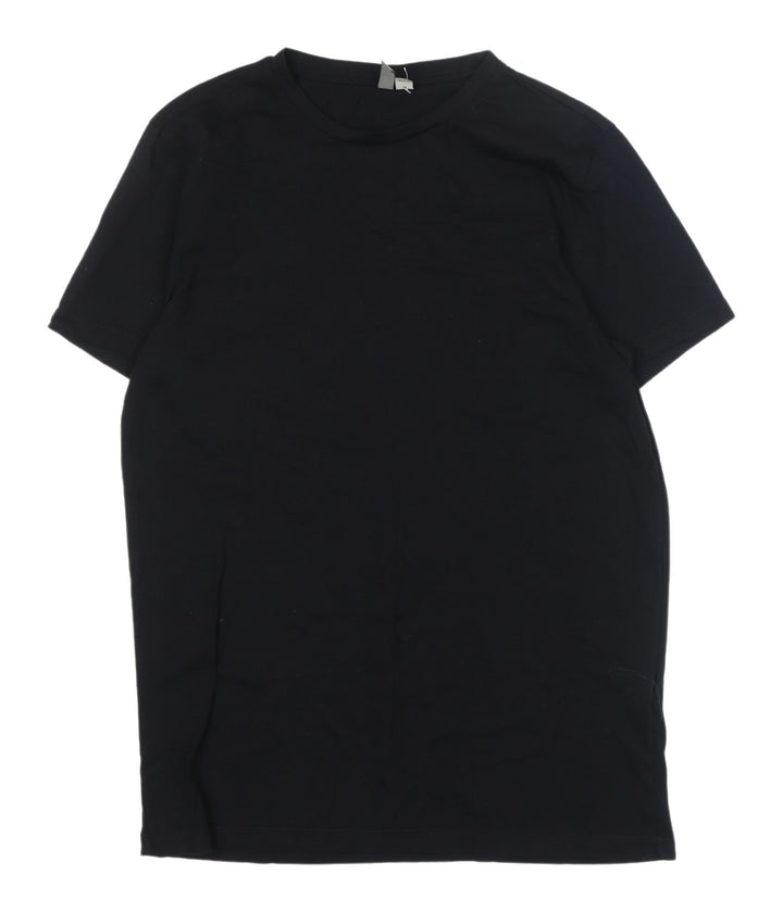 ASOS Men’s Black Graphic Print Cotton T-Shirt M