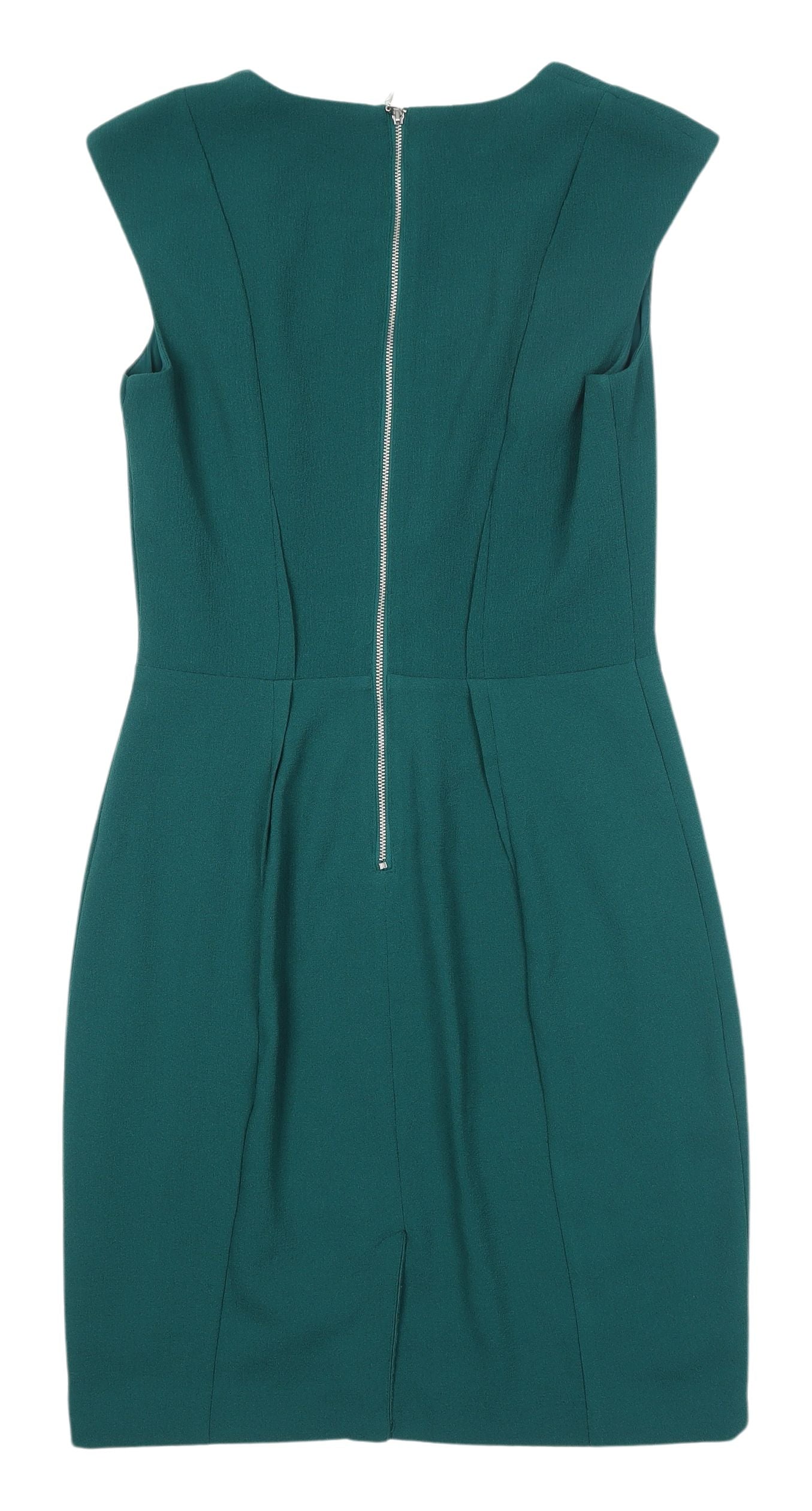 H&M Green Sleeveless Sheath Dress Size 10