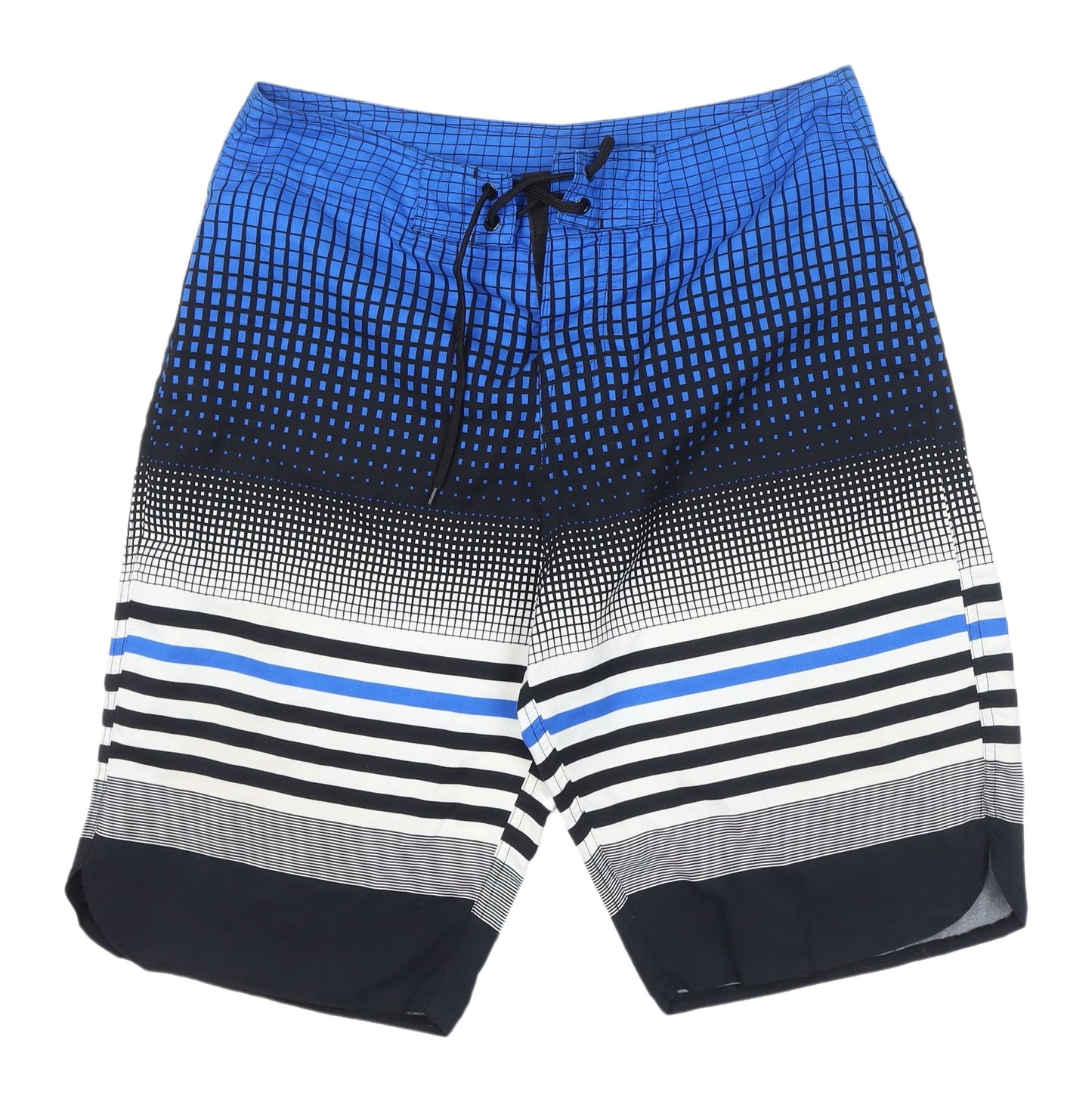 Kangaroo Poo Men's Blue Bermuda Shorts, Size M