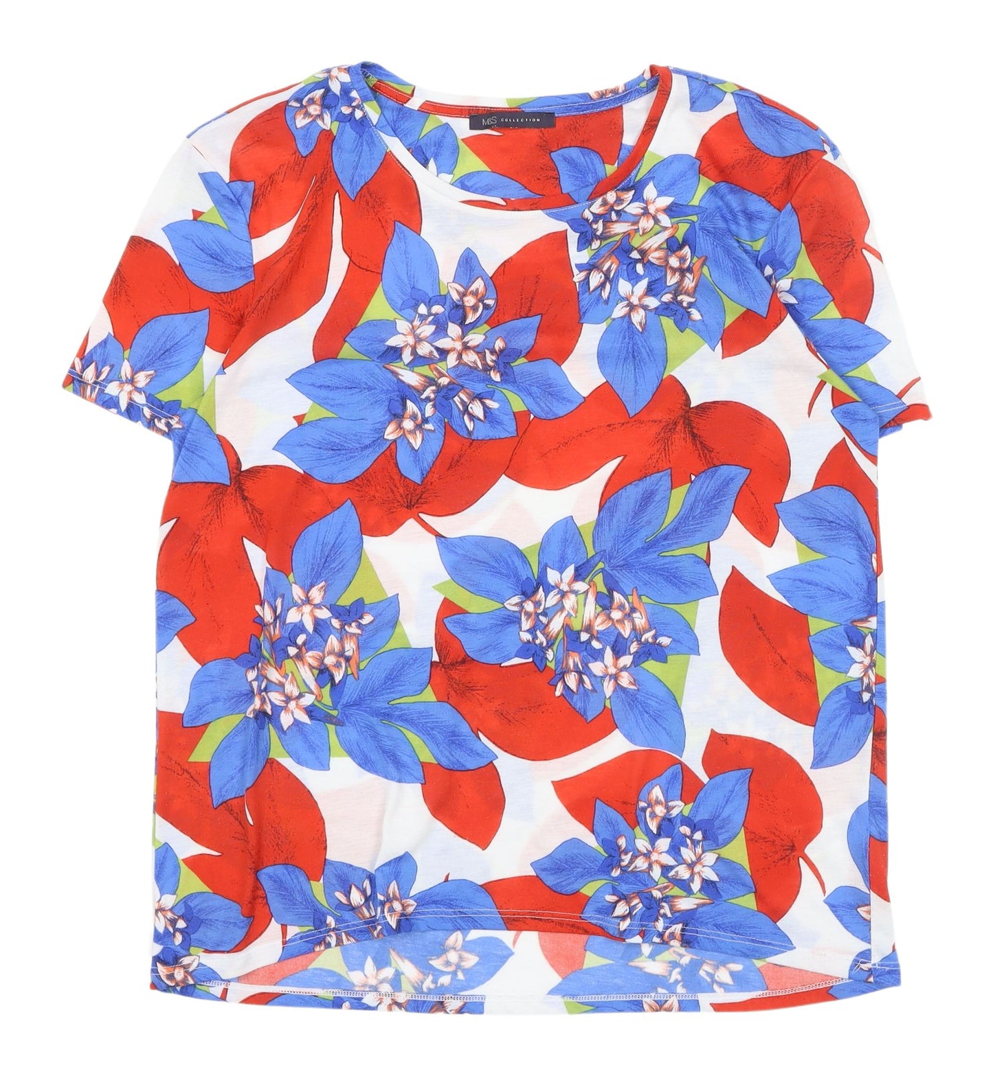 Marks and Spencer Women's Floral T-Shirt, Size 12