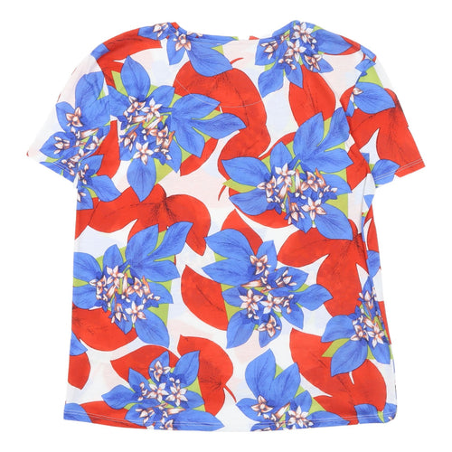 Marks and Spencer Women's Floral T-Shirt, Size 12