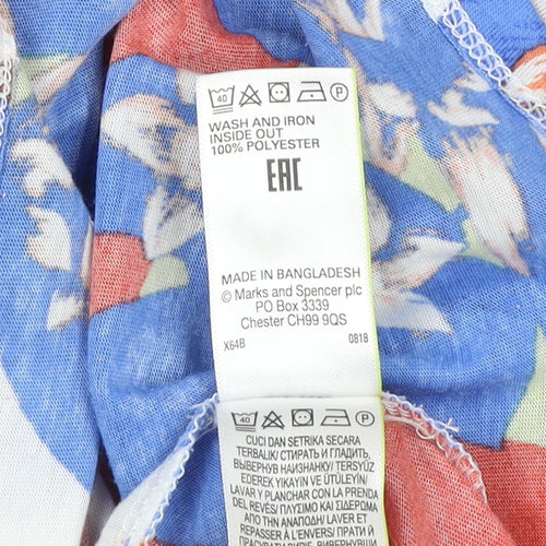 Marks and Spencer Women's Floral T-Shirt, Size 12