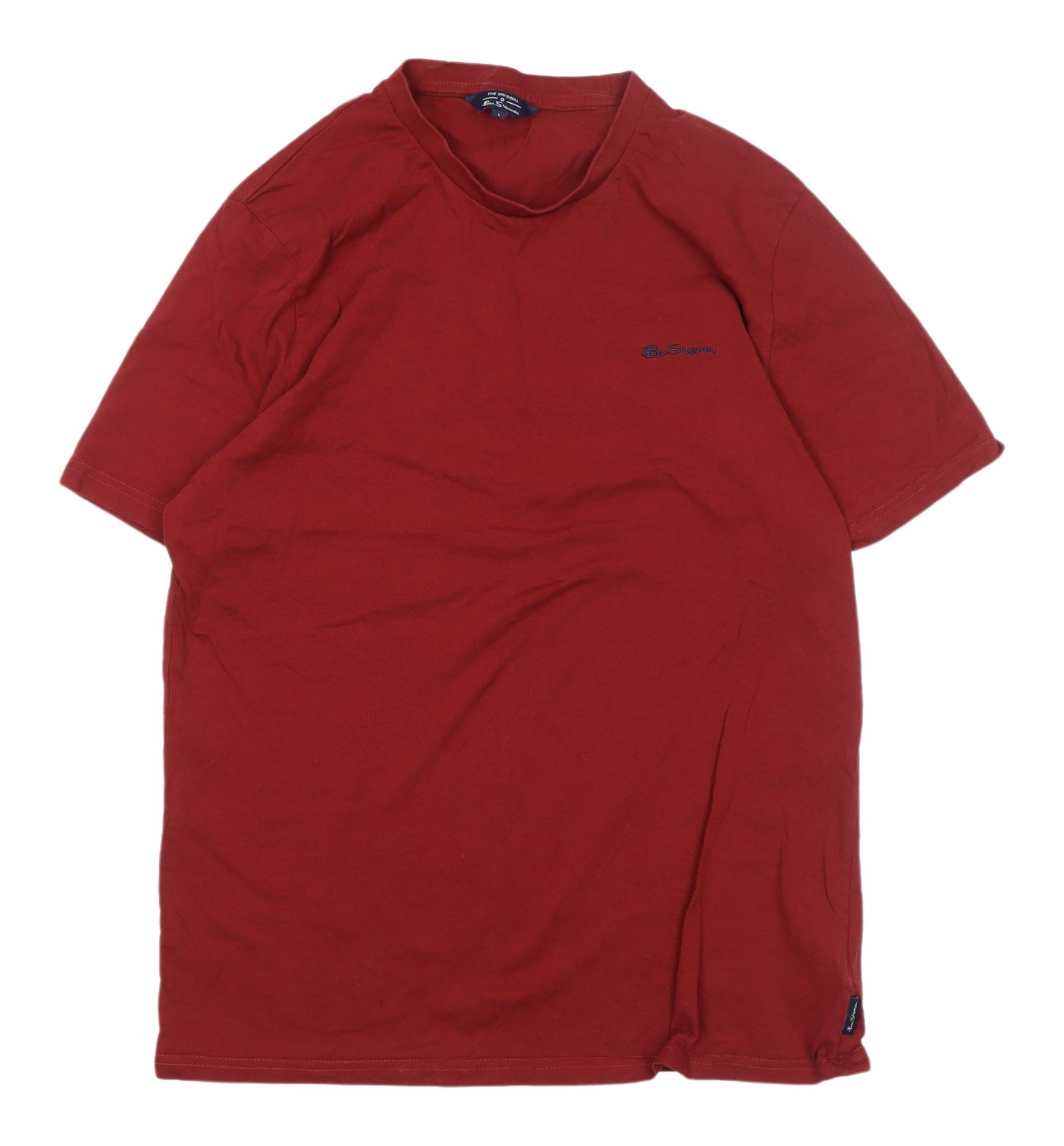 Ben Sherman Men's Red Short Sleeve T-Shirt, Size L