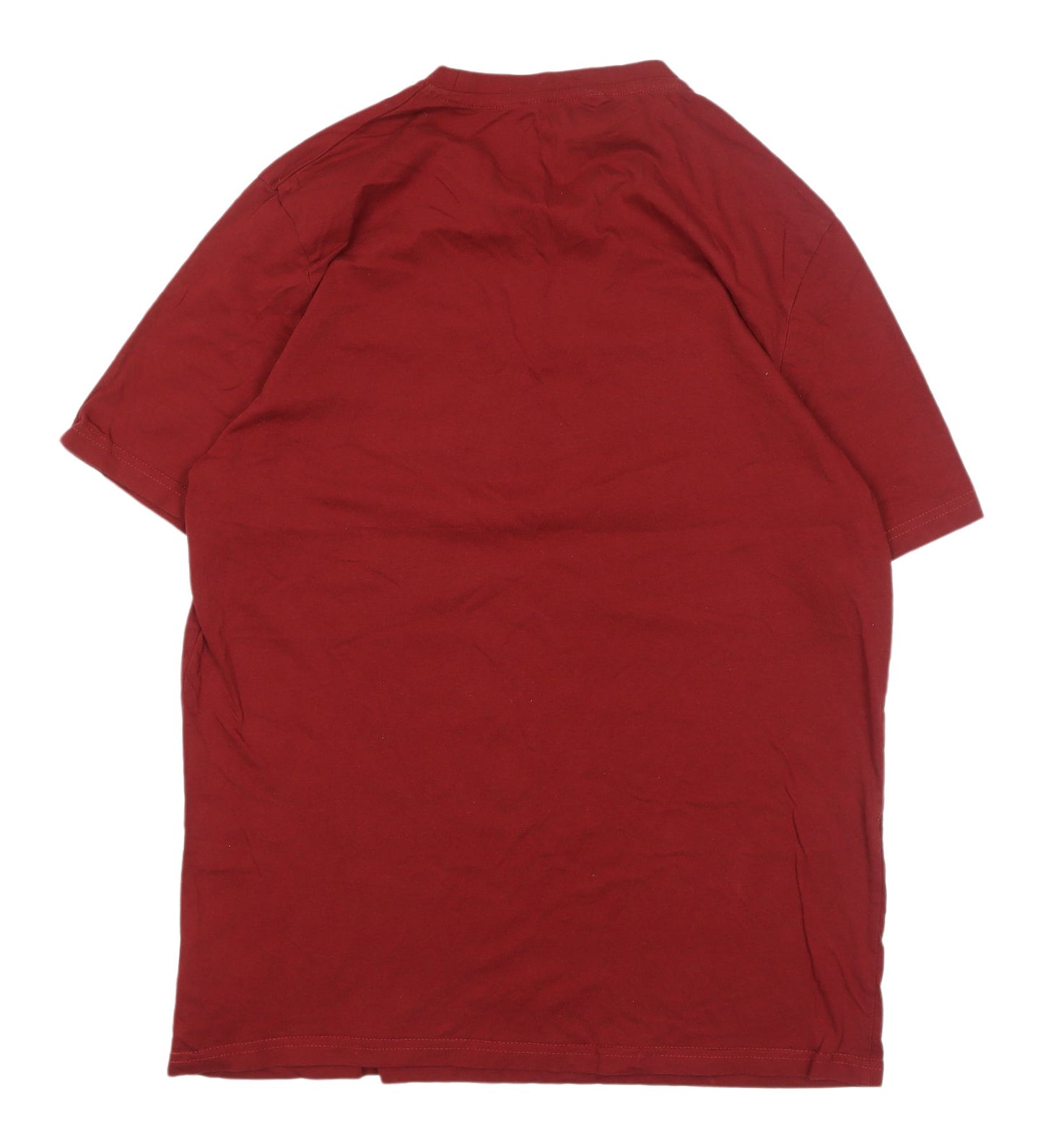 Ben Sherman Men's Red Short Sleeve T-Shirt, Size L