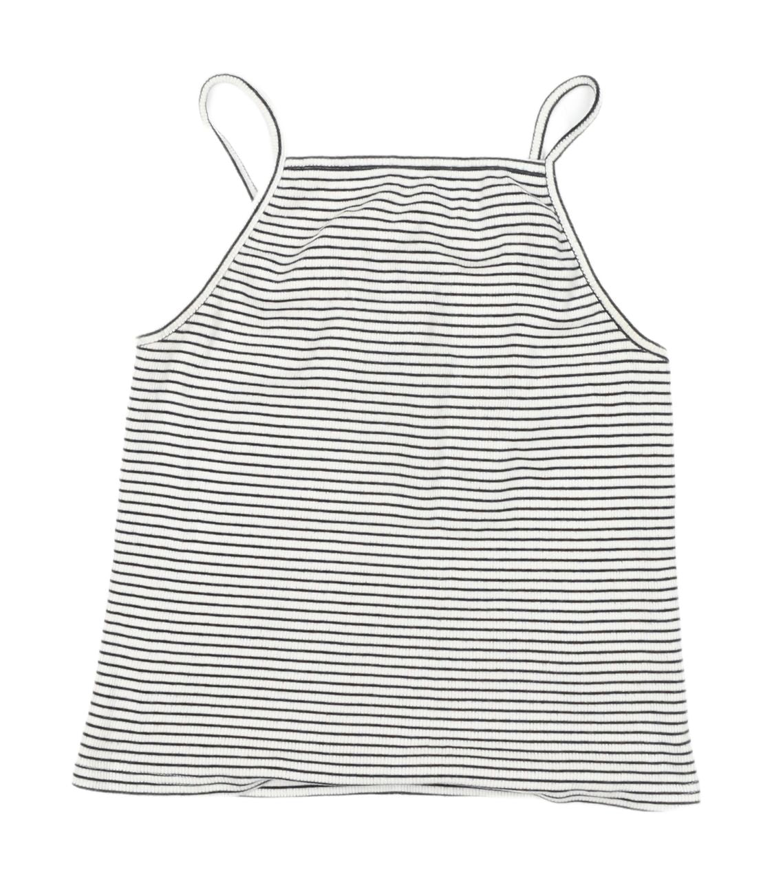 New Look Women’s Black White Striped Camisole Size 14