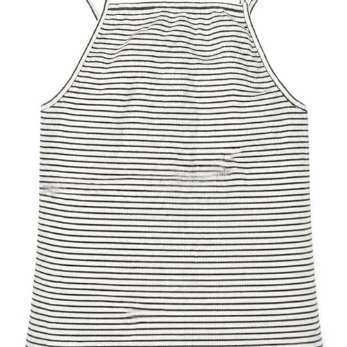 New Look Women’s Black White Striped Camisole Size 14