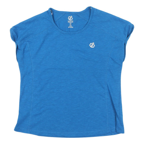 Dare 2b Women's Blue T-Shirt, Size 10, Gym & Training Top