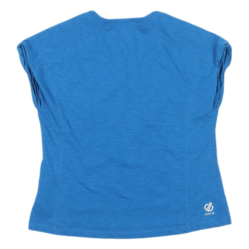 Dare 2b Women's Blue T-Shirt, Size 10, Gym & Training Top