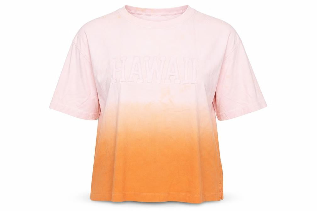 Front view of Marks & Spencer Women’s Multicoloured T-Shirt, size UK 14