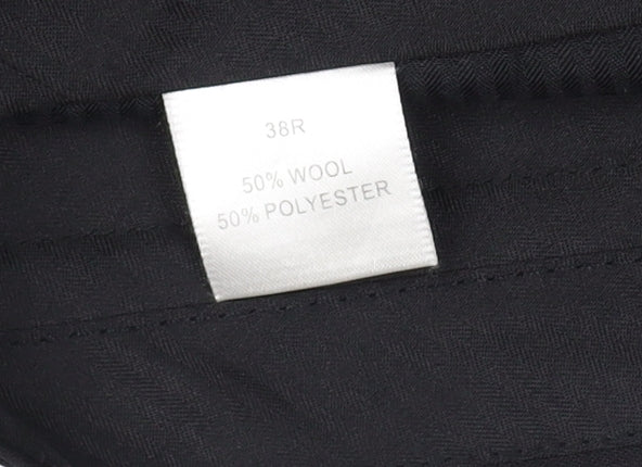 Scott & Taylor Men's Black Dress Pants 38R