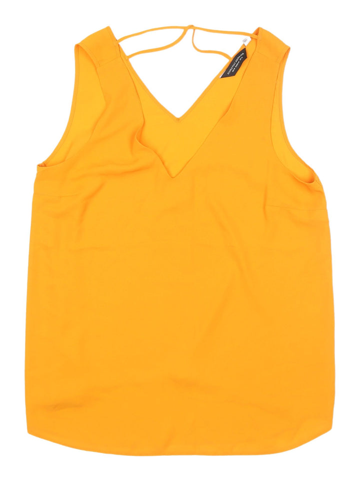 Dorothy Perkins Women’s Orange V-Neck Tank Top