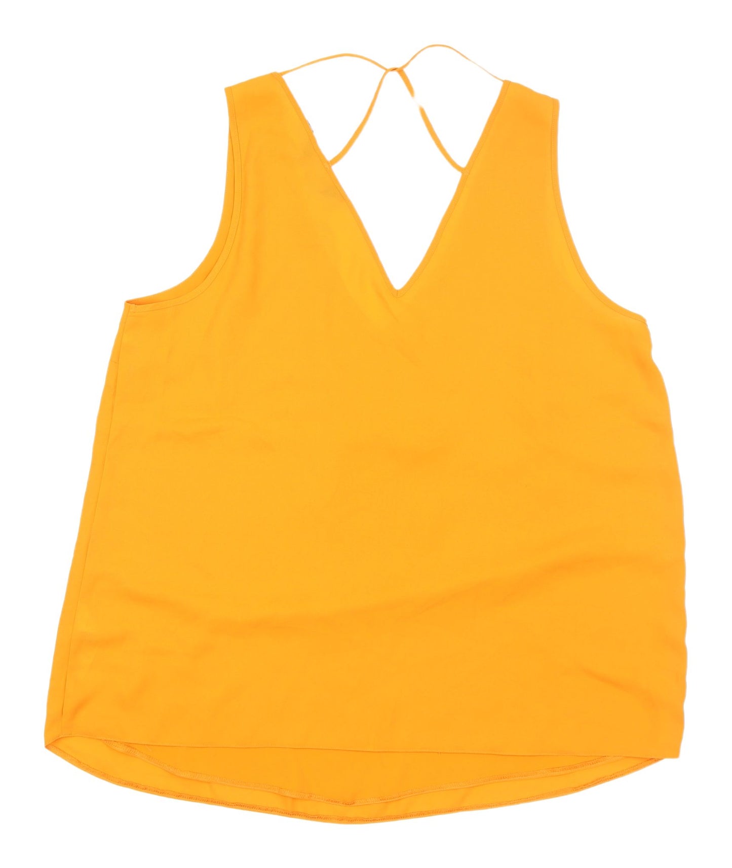Dorothy Perkins Women’s Orange V-Neck Tank Top