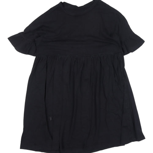 ASOS Women’s Black Short Sleeve Crew Neck Dress