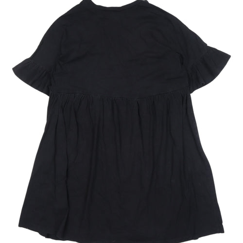 ASOS Women’s Black Short Sleeve Crew Neck Dress