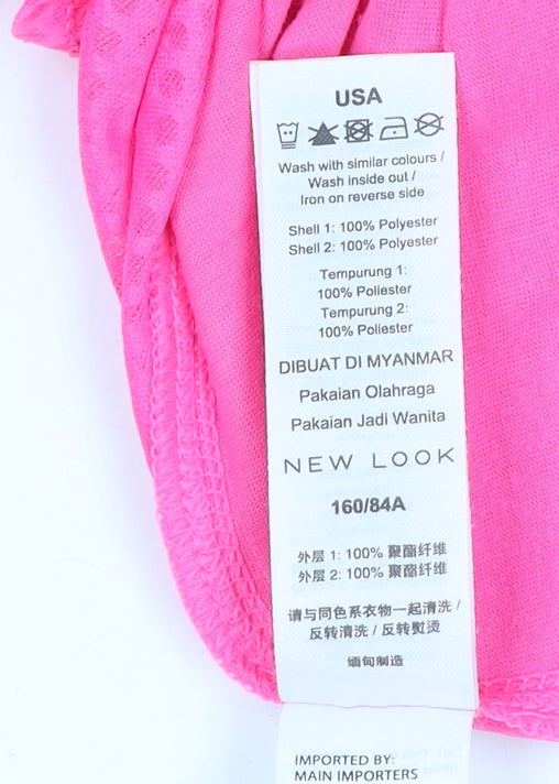 New Look Women's Pink Medium Tank Top