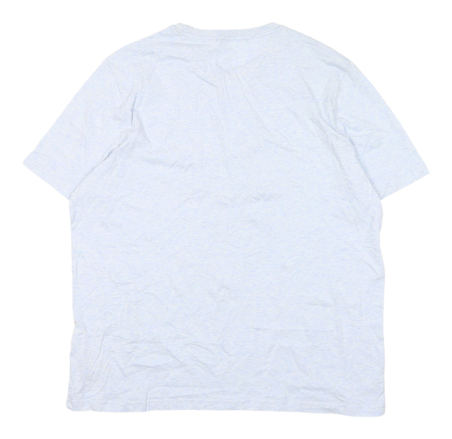 Marks and Spencer Men's Blue 2XL Regular T-Shirt