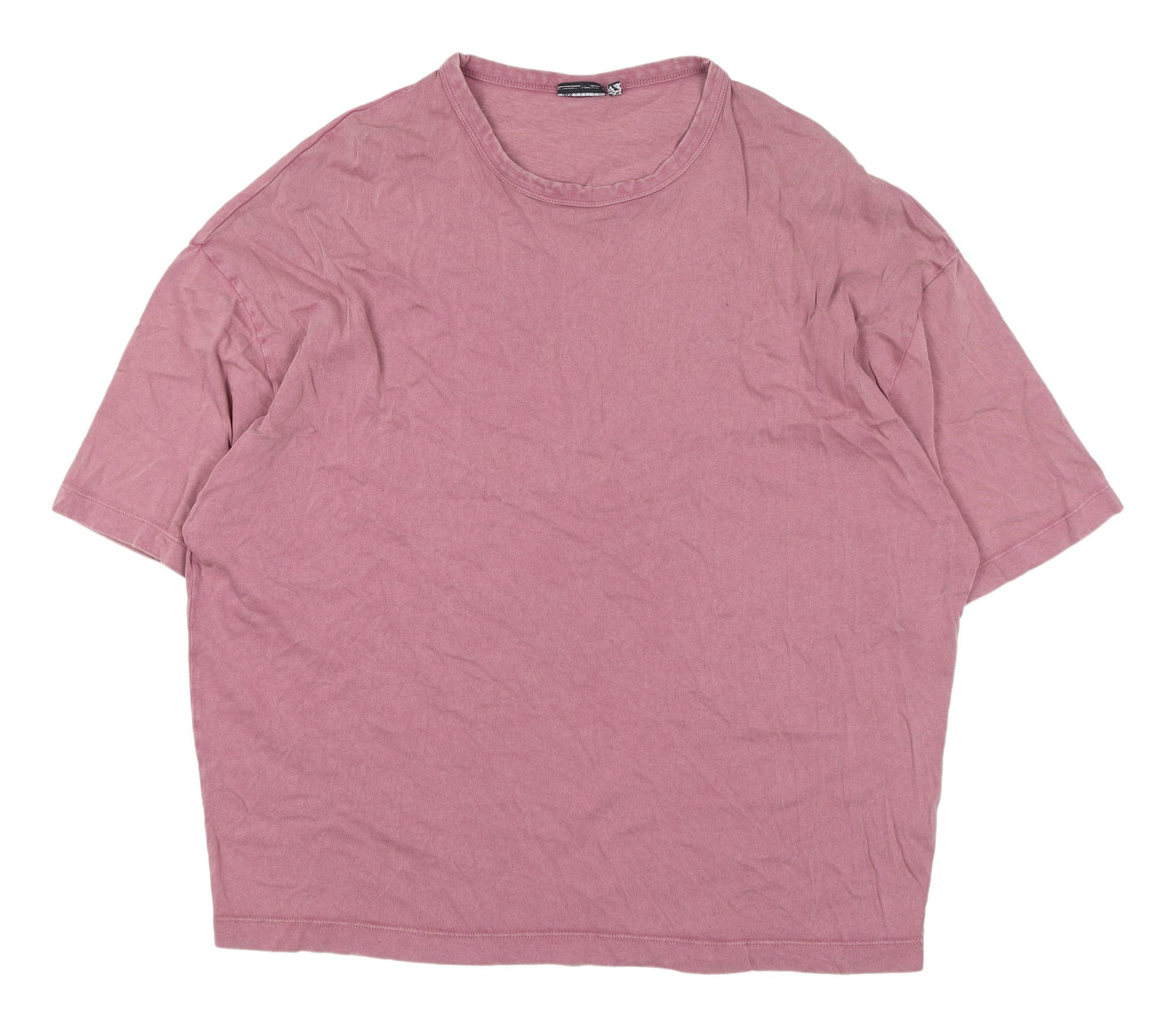 Asos Design Men's Pink Graphic Print Baguette T-Shirt, M