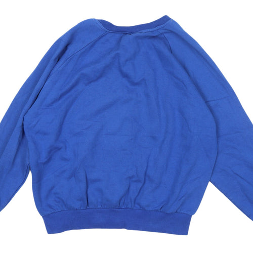 Donnay Men's Blue Pullover Sweatshirt, Size M