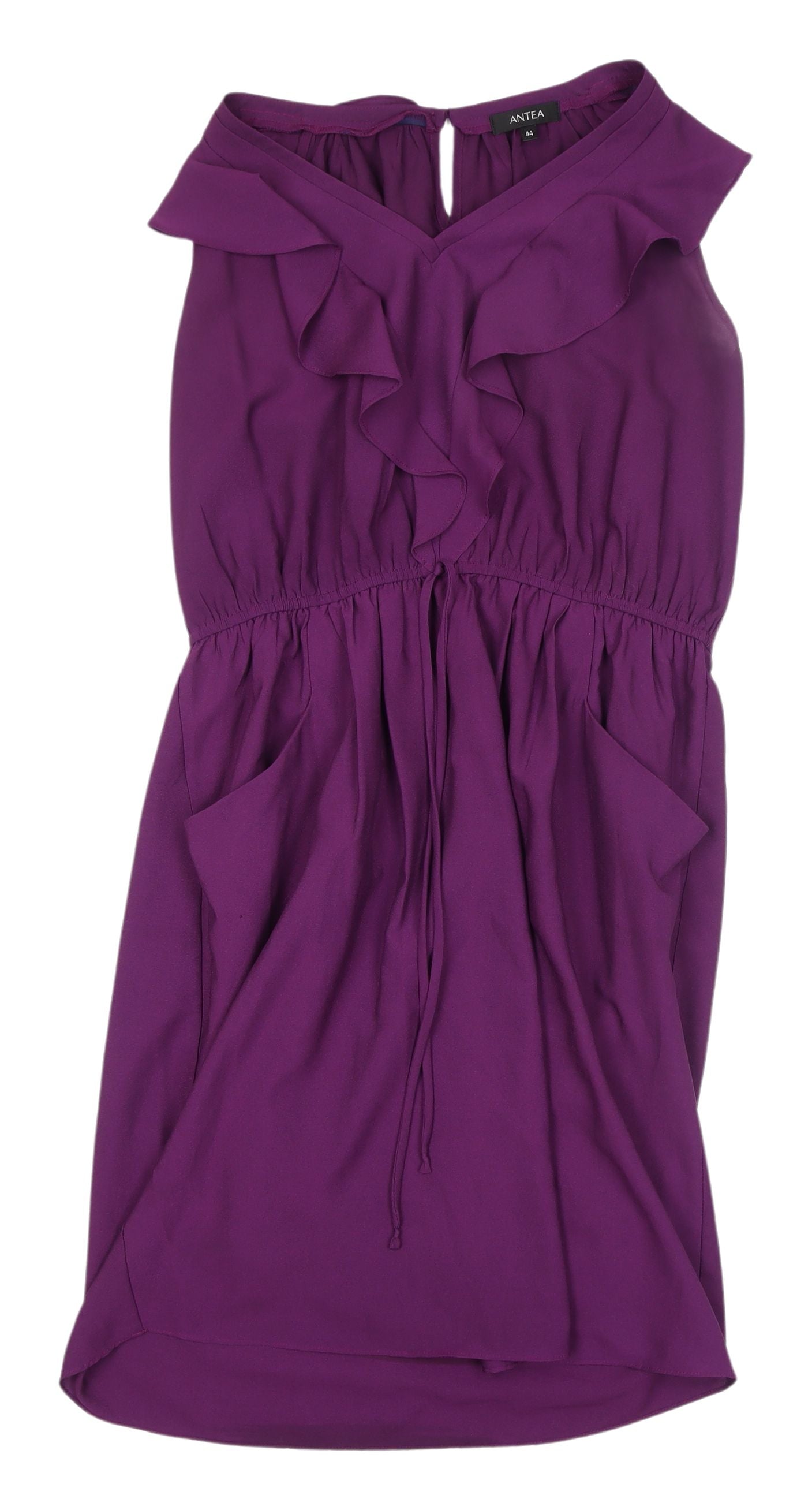 ANTEA Women's Purple Shift Dress Size 16