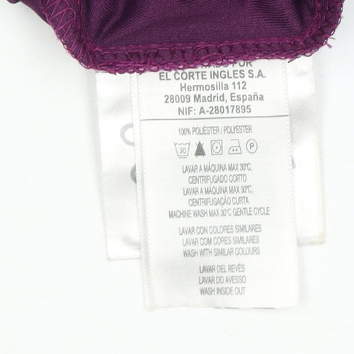 ANTEA Women's Purple Shift Dress Size 16