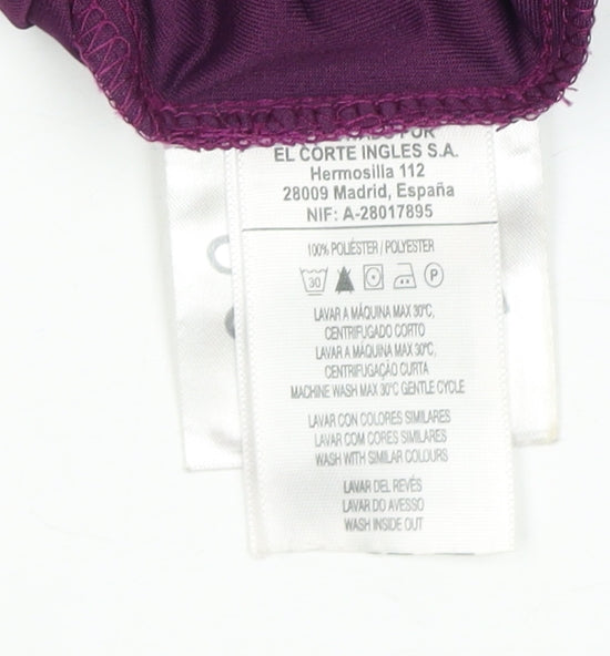 ANTEA Women's Purple Shift Dress Size 16