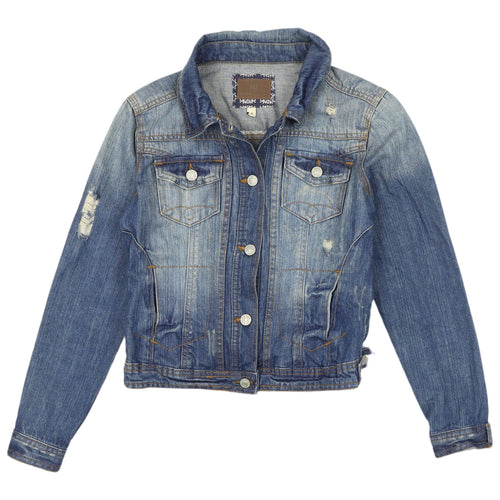 River Island Women's Blue Denim Jacket Size 10