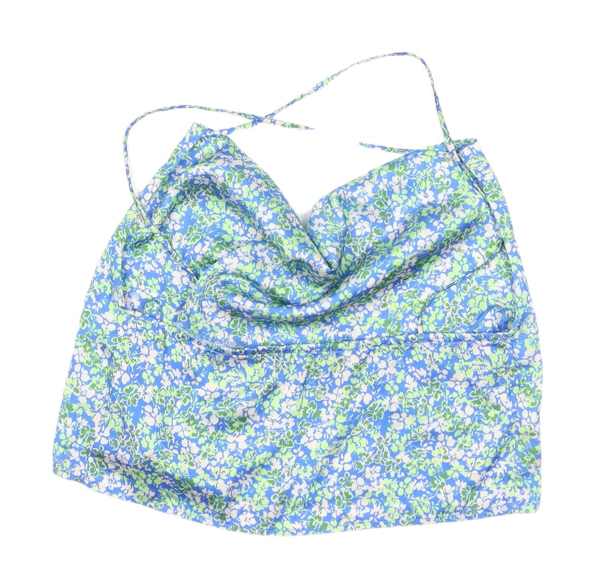 Pull & Bear Women's Multicoloured Floral Camisole S